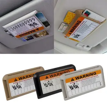 Universal Car-styling Auto Sun Visor Organizer for Temporary Parking Phone Number Clip High-Speed IC Card Holder Stowing Tidying
Universal Car-styling Auto Sun Visor Organizer for Temporary Parking Phone Number Clip High-Speed IC Card Holder Stowing Tidying