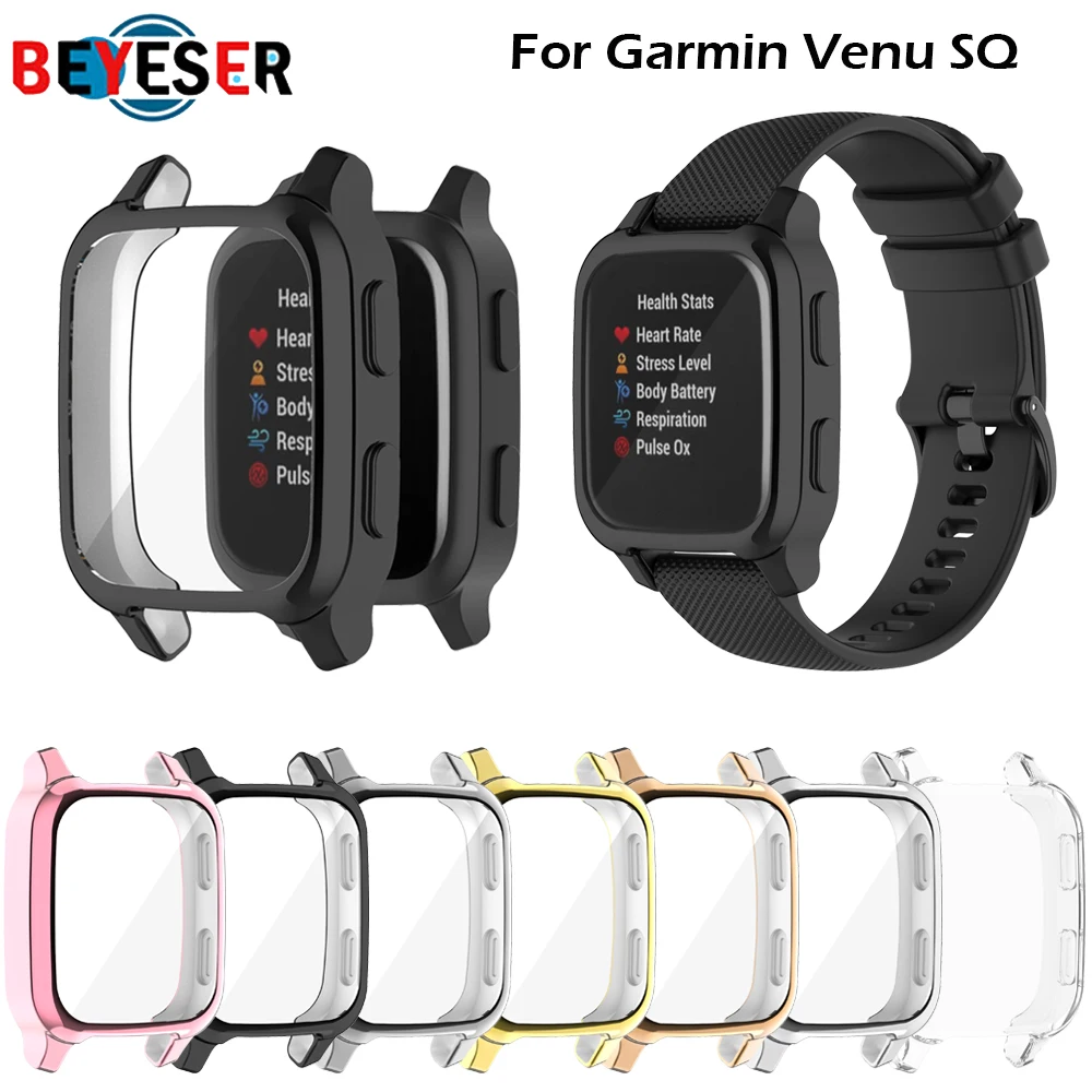 Protection Case For Garmin Venu SQ Smart Watch Plating TPU Soft Cover Full Screen Protector Shell For Garmin Venu Sq Case
Protection Case For Garmin Venu SQ Smart Watch Plating TPU Soft Cover Full Screen Protector Shell For Garmin Venu Sq Case
