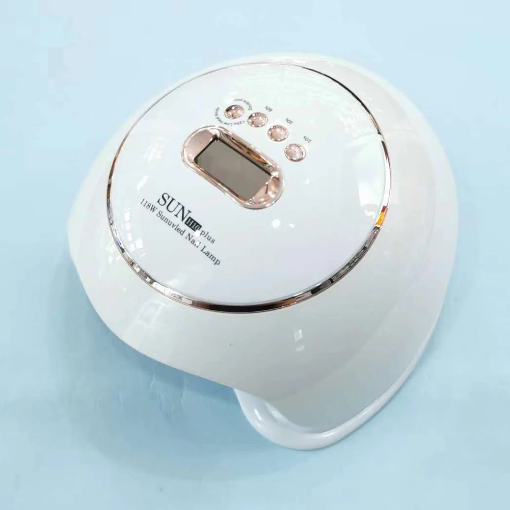 118W Nail Lamp LED Nail Dryer With Timer LCD Display Portable USB Design 180 Dgree LED Nail Lamp For Fingernail And Toenail Gel
118W Nail Lamp LED Nail Dryer With Timer LCD Display Portable USB Design 180 Dgree LED Nail Lamp For Fingernail And Toenail Gel