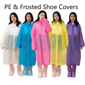 100pcs Unisex Indoor Outdoor Portable PE Plastic Rain Boots Rainy Days Waterproof Shoe Cover Frosted Material Shoes Protectors
100pcs Unisex Indoor Outdoor Portable PE Plastic Rain Boots Rainy Days Waterproof Shoe Cover Frosted Material Shoes Protectors