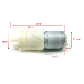 1PCS 3V 6V 365 Diaphragm DC Water Pump 4x7mm Pipe Water Cooling Self-priming Pump Spare Parts for RC Boat Motor ESC
1PCS 3V 6V 365 Diaphragm DC Water Pump 4x7mm Pipe Water Cooling Self-priming Pump Spare Parts for RC Boat Motor ESC