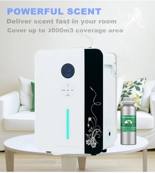Kevinleo Air Scent Machine 2000-3000m3 Phone App HVAC /Flexible work Time,Oil Left knonw,Mist Aroma Diffuser Hotel Commercial
Kevinleo Air Scent Machine 2000-3000m3 Phone App HVAC /Flexible work Time,Oil Left knonw,Mist Aroma Diffuser Hotel Commercial
