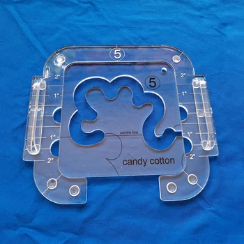 Free Motion Quilting Template Series 5 with Quilting Frame for Domestic Sewing Machine (TK(Q5-03))
Free Motion Quilting Template Series 5 with Quilting Frame for Domestic Sewing Machine (TK(Q5-03))