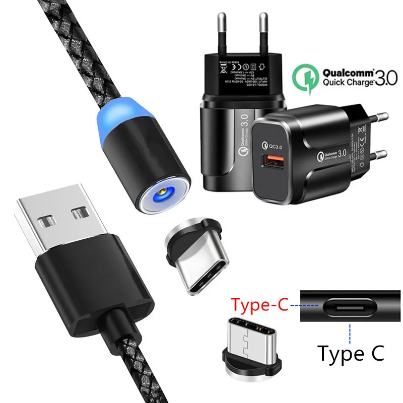 Magnetic USB QC 3.0 Fast Charger Asus Zenfone 6 ZS630KL Redmi Note 7 Type C Magnet Charge Cord For Samsung S8 A40 A70 A5 A7 2017
Magnetic USB QC 3.0 Fast Charger Asus Zenfone 6 ZS630KL Redmi Note 7 Type C Magnet Charge Cord For Samsung S8 A40 A70 A5 A7 2017