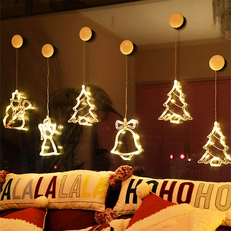 Led Christmas Lighting Sucker Light Snowman Christmas Tree Decoration Light Star Curtain Battery Light Holiday Lantern
Led Christmas Lighting Sucker Light Snowman Christmas Tree Decoration Light Star Curtain Battery Light Holiday Lantern