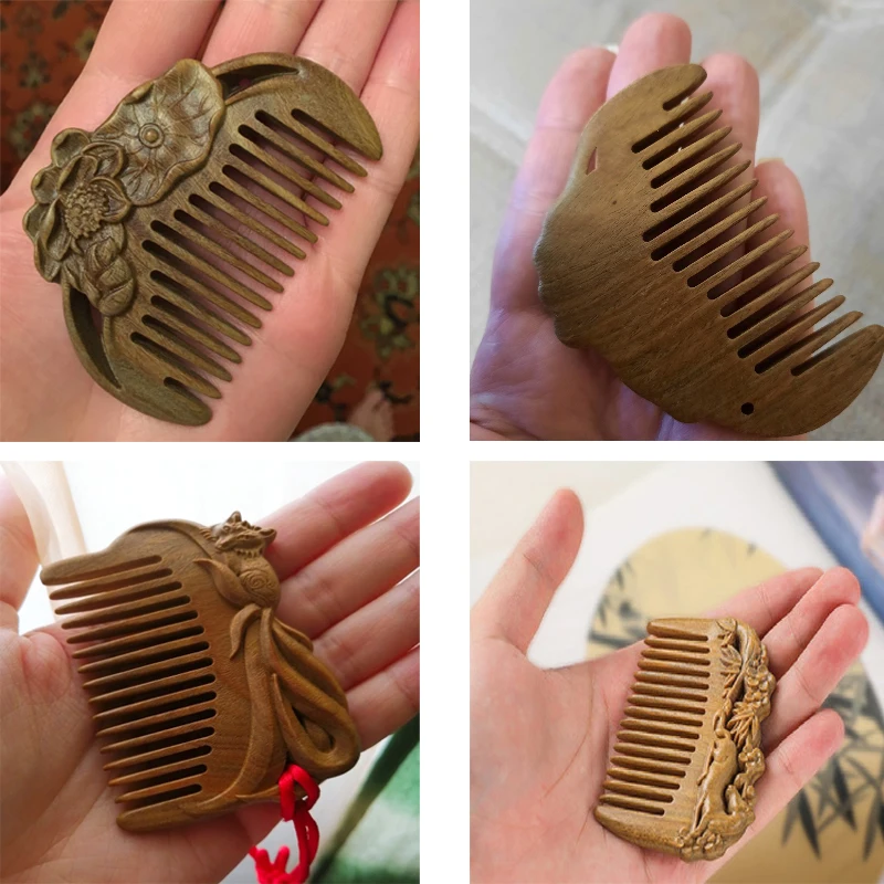 Ancient Chinese Style Mini Relief Wooden Comb Cute Sandalwood Carving Wooden Craft Comb Trip Portable Gift for Girlfriend
Ancient Chinese Style Mini Relief Wooden Comb Cute Sandalwood Carving Wooden Craft Comb Trip Portable Gift for Girlfriend