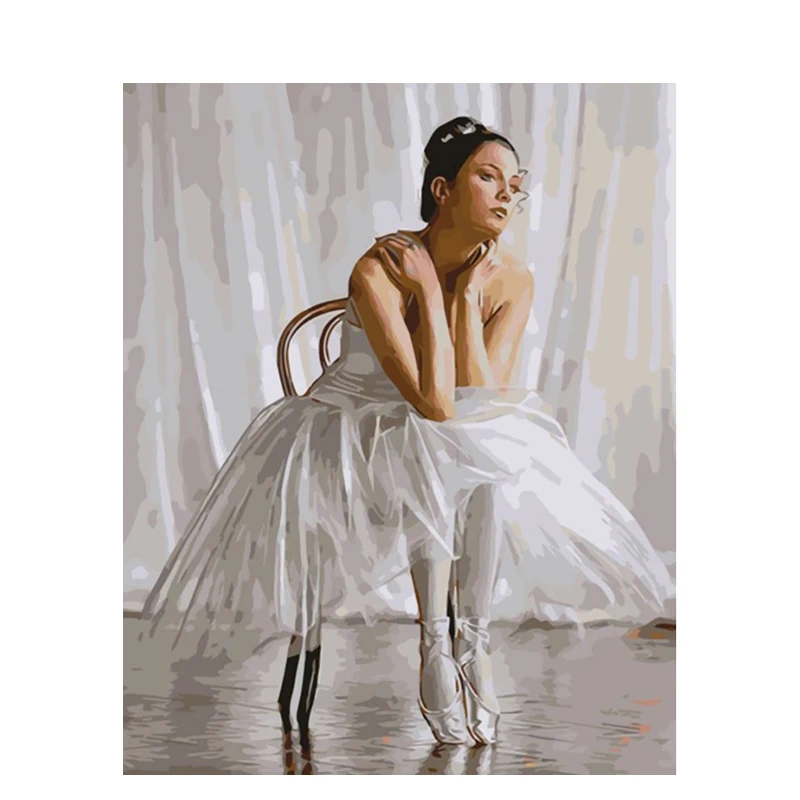 Oil Picture By Number Ballet Girl Coloring HandPainted DIY Craft For Adults Drawing Painting By Number Fram 40x50 On Canvas Art
Oil Picture By Number Ballet Girl Coloring HandPainted DIY Craft For Adults Drawing Painting By Number Fram 40x50 On Canvas Art