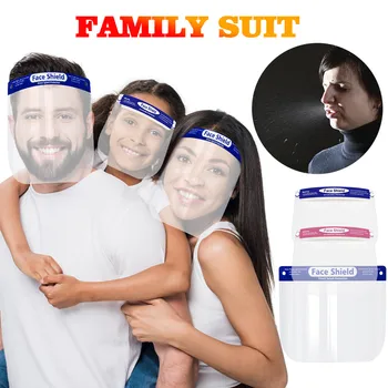 10 Sets Family Set Face Mask Transparent Anti-splash Dust Anti Droplet Full Face Cover Mask Elastic Band Safety Face Shield
10 Sets Family Set Face Mask Transparent Anti-splash Dust Anti Droplet Full Face Cover Mask Elastic Band Safety Face Shield