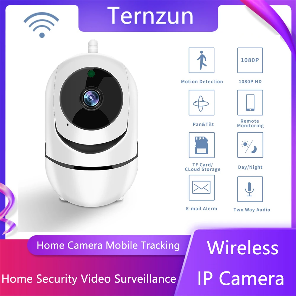 720/1080P HD Wireless IP Camera Wifi Smart Home Security Video Surveilance Camera Two-way Intercom Mobile Tracking Baby Monitor
720/1080P HD Wireless IP Camera Wifi Smart Home Security Video Surveilance Camera Two-way Intercom Mobile Tracking Baby Monitor