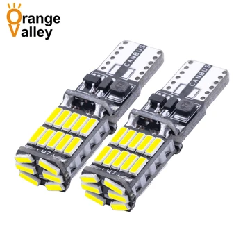 100Pcs CANBUS T10 W5W No Error 26 Led 4014 Car Leds Wedge Light Marker Side Dome Turn Reverse License Plate Lamp
100Pcs CANBUS T10 W5W No Error 26 Led 4014 Car Leds Wedge Light Marker Side Dome Turn Reverse License Plate Lamp