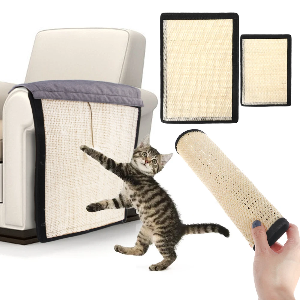 1PC Natural Sisal Soft Fabric Anti-stress Scratching Mat Sofa Protector Cover Couch Guard Furnitures Protect Pads Pet Products
1PC Natural Sisal Soft Fabric Anti-stress Scratching Mat Sofa Protector Cover Couch Guard Furnitures Protect Pads Pet Products