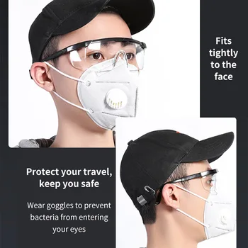 Safety Protective Goggles Splash Proof Frame Adjustable Multifunctional Protecting Glasses Prevent Droplets With Clear Vision
Safety Protective Goggles Splash Proof Frame Adjustable Multifunctional Protecting Glasses Prevent Droplets With Clear Vision