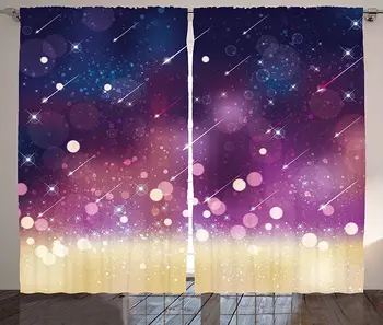 Space Curtains Shooting Stars Scenery Celestial Galaxy Themed Cosmos Motion Image Art Living Room Bedroom Window Drapes Navy
Space Curtains Shooting Stars Scenery Celestial Galaxy Themed Cosmos Motion Image Art Living Room Bedroom Window Drapes Navy