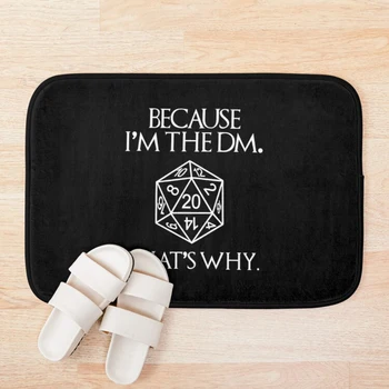 Because Im The DM Thats Why Dungeon Master Bath Mat Bathroom Bath Mat Set Mirrofiber Cartoon Bath Rug Set
Because Im The DM Thats Why Dungeon Master Bath Mat Bathroom Bath Mat Set Mirrofiber Cartoon Bath Rug Set
