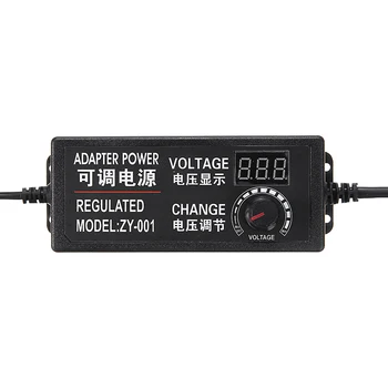 Power Supply Adapter Adjustable AC To DC Charger Variable Voltage EU Plug 3-12V/9-24V For DC Motor Speed Control
Power Supply Adapter Adjustable AC To DC Charger Variable Voltage EU Plug 3-12V/9-24V For DC Motor Speed Control