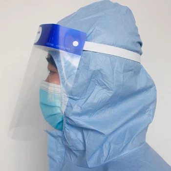 1PC Transparent Full Face Covering Mask Protective Face Shield Anti-fog Isolated Face Cover Anti Flying Spit Saliva Safety Mask
1PC Transparent Full Face Covering Mask Protective Face Shield Anti-fog Isolated Face Cover Anti Flying Spit Saliva Safety Mask