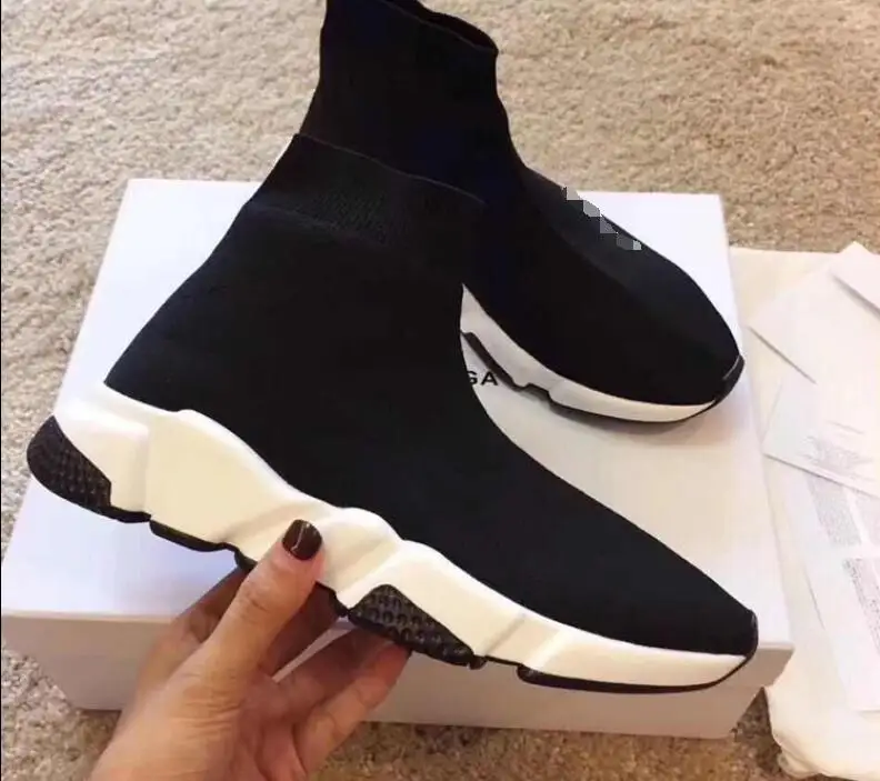 Socks shoes women's shoes autumn 2019 black elastic socks boots high flying knitting tide shoes net red sports short boots 35-42
Socks shoes women's shoes autumn 2019 black elastic socks boots high flying knitting tide shoes net red sports short boots 35-42