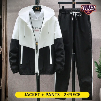 JIUBL men fashion Sets Tracksuit Men Autumn Winter Hooded Sweatshirt Sportswear 2020 Male Suit Pullover Two Piece Set Casual
JIUBL men fashion Sets Tracksuit Men Autumn Winter Hooded Sweatshirt Sportswear 2020 Male Suit Pullover Two Piece Set Casual