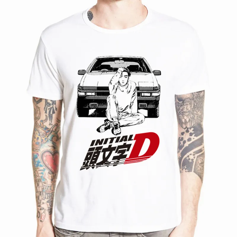 Japanese Anime T-shirt O-Neck Short Sleeves Summer Men Print Drift Casual AE86 Initial D Homme T Shirt Streetwear CAR T-shirt
Japanese Anime T-shirt O-Neck Short Sleeves Summer Men Print Drift Casual AE86 Initial D Homme T Shirt Streetwear CAR T-shirt