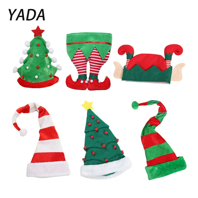 

YADA New Year Santa Claus Christmas Hat Adult Christmas Hat Merry Christmas Festival Supplies Decoration TW210019