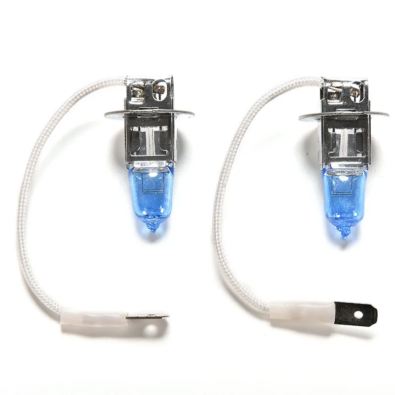 2 Pcs 12V 55W H3 HeadLight Lamp Xenon Dark White Glass Replacement Car Halogen Light Bulb Super Brighter
2 Pcs 12V 55W H3 HeadLight Lamp Xenon Dark White Glass Replacement Car Halogen Light Bulb Super Brighter