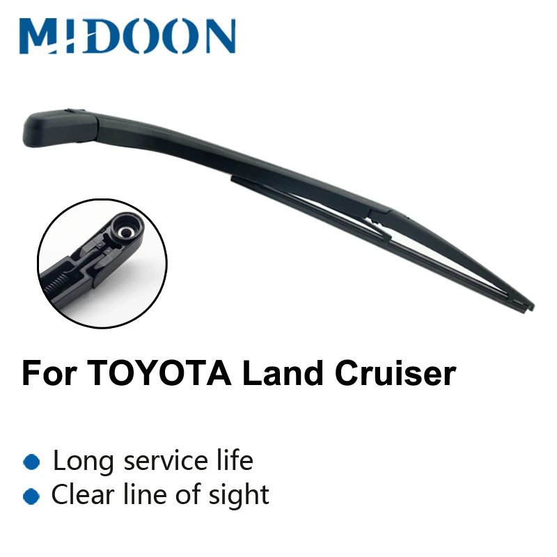 MIDOON Wiper 14" Rear Wiper Blade Arm Set Kit For TOYOTA Land Cruiser J100 1999-2007 Windshield Windscreen Rear Window
MIDOON Wiper 14" Rear Wiper Blade Arm Set Kit For TOYOTA Land Cruiser J100 1999-2007 Windshield Windscreen Rear Window