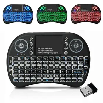 Backlit Mini Wireless Keyboard with Touchpad and Multimedia Keys For Android TV Box Smart TV HTPC PS3 Smart Phone Tablet Mac
Backlit Mini Wireless Keyboard with Touchpad and Multimedia Keys For Android TV Box Smart TV HTPC PS3 Smart Phone Tablet Mac