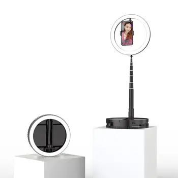 Telescopic Desktop Ring LED Fill Light Bracket Stand Holder for Live Streaming 95AF
Telescopic Desktop Ring LED Fill Light Bracket Stand Holder for Live Streaming 95AF