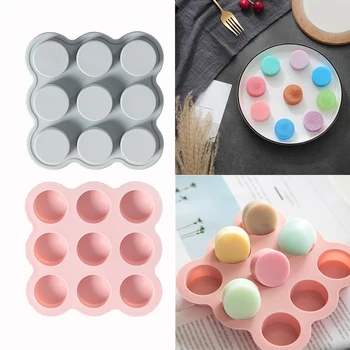 9 Cavities CylindricalSilicone Cake Mold Handmade Soap Form Silicone Mold DIY Cake Chocolate Mold Cake Decorating Tool Bakeware 
9 Cavities CylindricalSilicone Cake Mold Handmade Soap Form Silicone Mold DIY Cake Chocolate Mold Cake Decorating Tool Bakeware