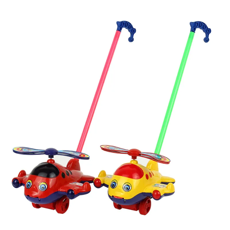 Baby toddler stroller push plane children's toy push push music with bell single stick tongue out gift
Baby toddler stroller push plane children's toy push push music with bell single stick tongue out gift