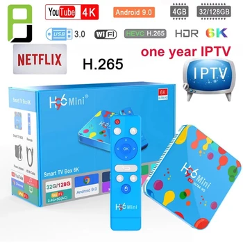 H96 Mini 4 Gb 128 Gb Android 9.0 Tv Box Allwinner H6 Quad Core 6K H.265 Wifi Netflix youtube Set Top Box H96mini 4GB 32GB h96max
H96 Mini 4 Gb 128 Gb Android 9.0 Tv Box Allwinner H6 Quad Core 6K H.265 Wifi Netflix youtube Set Top Box H96mini 4GB 32GB h96max