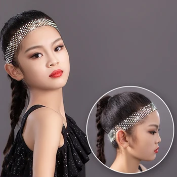 Children Adult Latin Dance Hair Band Latin Dance Accessories New Black Lace Diamond Headdress Dance Performance Headband BL4568
Children Adult Latin Dance Hair Band Latin Dance Accessories New Black Lace Diamond Headdress Dance Performance Headband BL4568