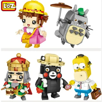 LOZ Series Anime Figures Building Blocks Totoro Kumamon Bear Nutcracker Simpsons Brickheadz DIY Bricks Toy for Children Gifts
LOZ Series Anime Figures Building Blocks Totoro Kumamon Bear Nutcracker Simpsons Brickheadz DIY Bricks Toy for Children Gifts