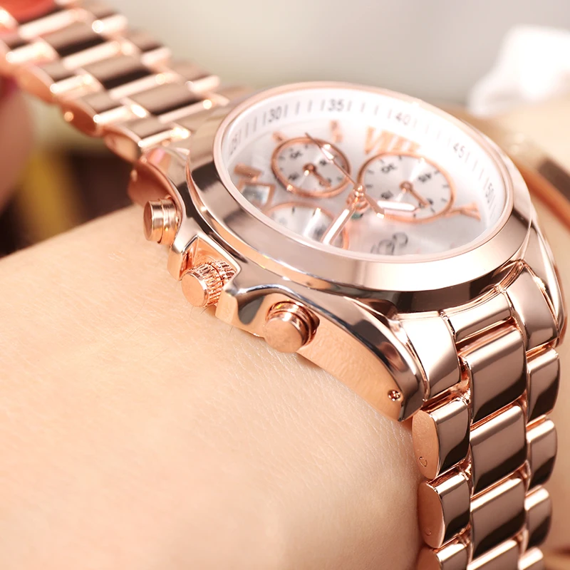 Luxury Rose Gold Women Casual Watch H5e41b02f5318496f89fe3d65a3218fd9O.jpg - Luxury Rose Gold Women Casual Watch