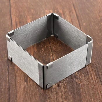 Baking Frame Rectangular Adjustable Cake Mould Cake Tin Cake Tin Cake Tin Baking Frame Square Adjustable Stainless Steel
Baking Frame Rectangular Adjustable Cake Mould Cake Tin Cake Tin Cake Tin Baking Frame Square Adjustable Stainless Steel