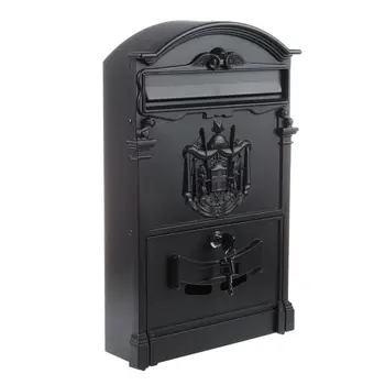 Heavy Duty Black Aluminium Lockable Secure Mail Letter Post Box Letterbox New
Heavy Duty Black Aluminium Lockable Secure Mail Letter Post Box Letterbox New
