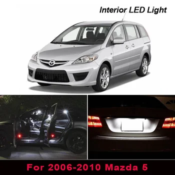 10 Pcs Xenon White Car LED Light Bulb Interior Package Kit For 2006-2010 Mazda 5 Map Dome Trunk License plate light
10 Pcs Xenon White Car LED Light Bulb Interior Package Kit For 2006-2010 Mazda 5 Map Dome Trunk License plate light