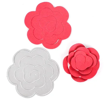 Rose Flower Dies Cuts Metal Carbon Steel Cutting Dies DIY Scrapbooking Embossing Craft DIY Paper Card Flower Roll 
Rose Flower Dies Cuts Metal Carbon Steel Cutting Dies DIY Scrapbooking Embossing Craft DIY Paper Card Flower Roll
