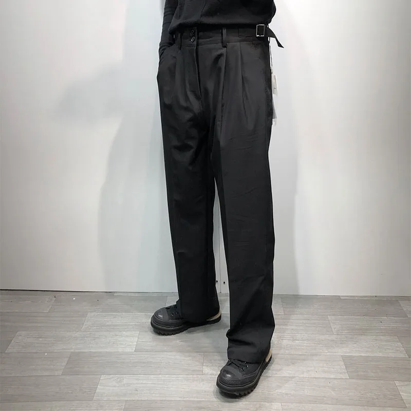 New large-size traditional style simple pure color loose and slim casual men's straight pants high waist pants Haren pants
New large-size traditional style simple pure color loose and slim casual men's straight pants high waist pants Haren pants