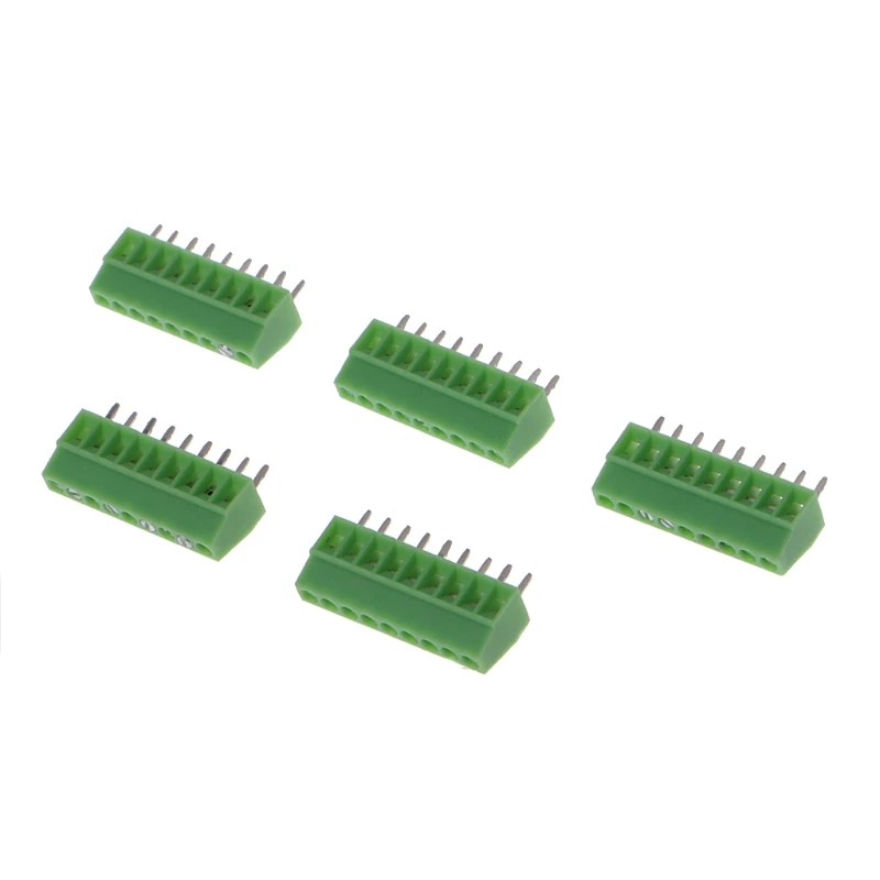 10 шт. 2Pin 10Pin винт PCB монтируемый клеммные блоки разъем 2 54 мм шаг|Клеммные колодки| |