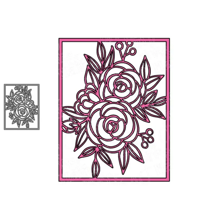 JC Metal Cutting Dies for Scrapbooking Flowers Rectangle Background Frame Shape Stencil Craft DIY Album Embossing Paper Template
JC Metal Cutting Dies for Scrapbooking Flowers Rectangle Background Frame Shape Stencil Craft DIY Album Embossing Paper Template