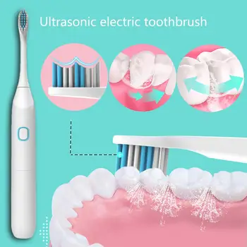 Battery Type Tooth Brush Ultrasound Electric Toothbrush Removal of 38% Plaque Gingiva Protection IP65 Waterproof Electric
Battery Type Tooth Brush Ultrasound Electric Toothbrush Removal of 38% Plaque Gingiva Protection IP65 Waterproof Electric
