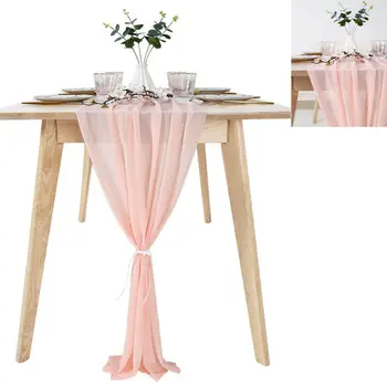 New Fashion Wedding White Chiffon Table Runner Tablecloth Cover Chair Sash Party Decorations
New Fashion Wedding White Chiffon Table Runner Tablecloth Cover Chair Sash Party Decorations