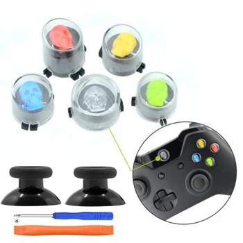 DIY ABXY LED Light keys Buttons for Xbox One Controller Skull Ghost X-ONE Replacement Thumbsticks Analog Joysticks
DIY ABXY LED Light keys Buttons for Xbox One Controller Skull Ghost X-ONE Replacement Thumbsticks Analog Joysticks