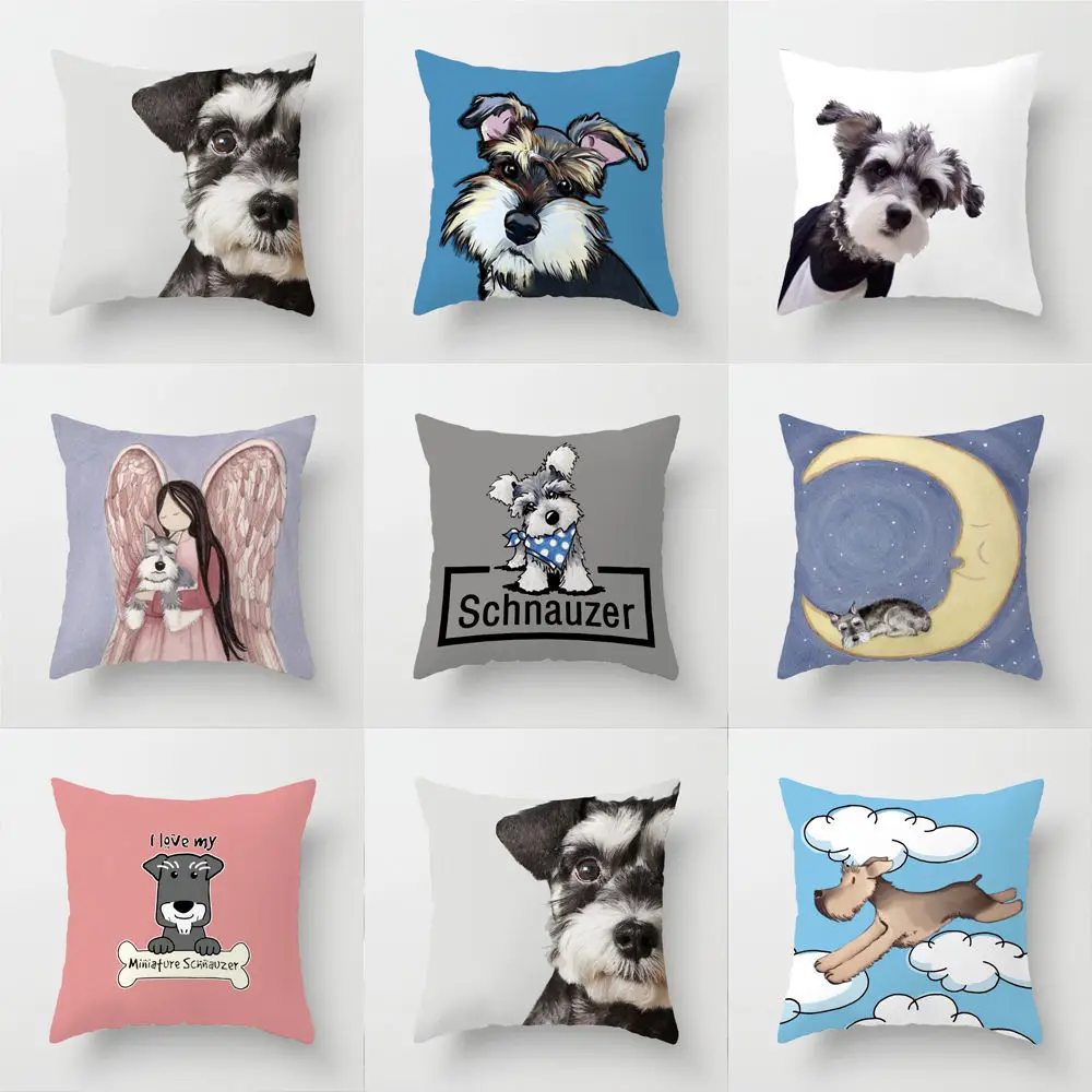 Schnauzer Cushion Cushion Pet Dog Car Cushion Schnauzer Dog Sofa Cushion Office Cushion
Schnauzer Cushion Cushion Pet Dog Car Cushion Schnauzer Dog Sofa Cushion Office Cushion