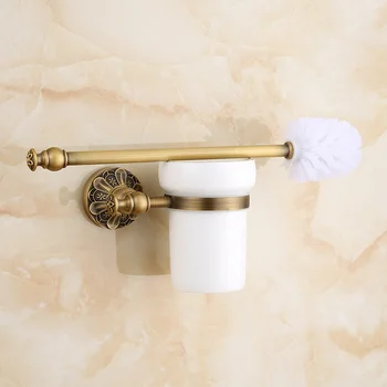 European style bathroom antique copper bathroom toilet brush holder thickening hardware pendant wall hanging lo731452 
European style bathroom antique copper bathroom toilet brush holder thickening hardware pendant wall hanging lo731452