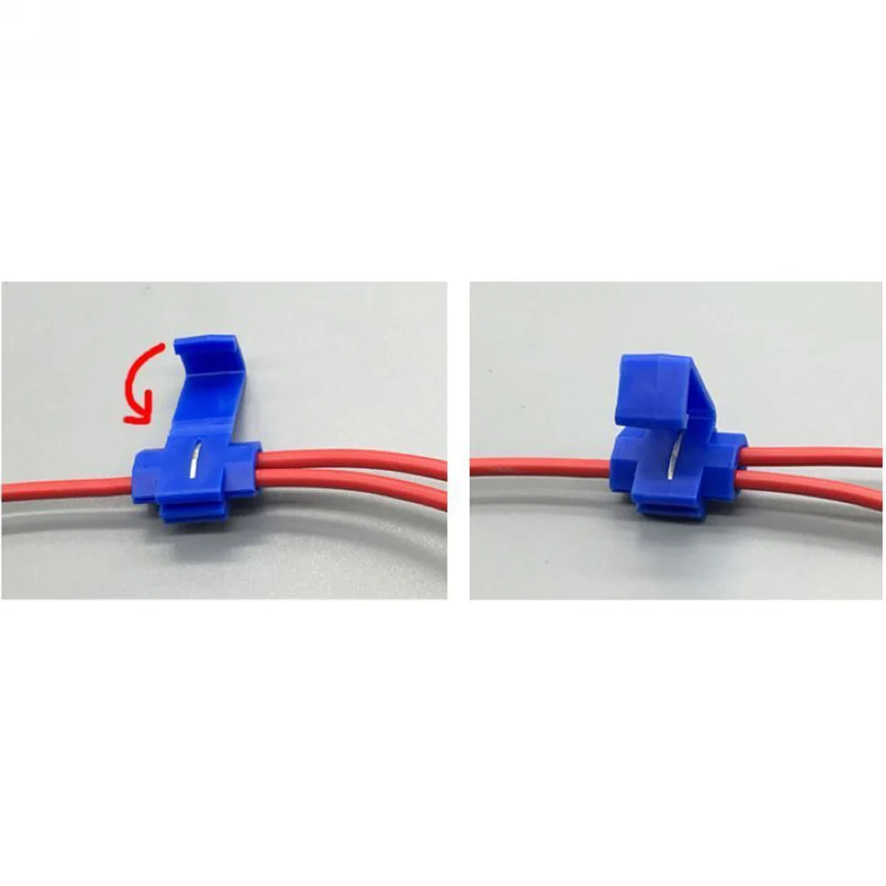 50pcs Blue Electrical Scotch Lock Wire Connectors Quick Splice Terminals Crimp Helps to add extra wires onto difficult to reach
50pcs Blue Electrical Scotch Lock Wire Connectors Quick Splice Terminals Crimp Helps to add extra wires onto difficult to reach