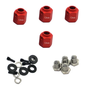 4pcs RC Crawler Hexagonal Widening Wheel Hubs Model Car Thickening Combiner For TRX-4
4pcs RC Crawler Hexagonal Widening Wheel Hubs Model Car Thickening Combiner For TRX-4