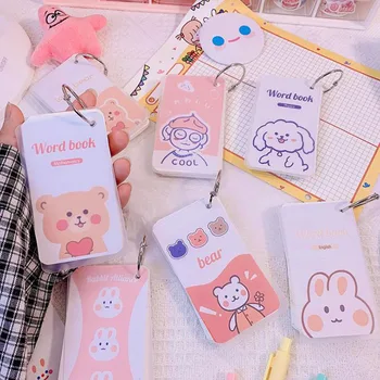 1 Pcs Lovely Bear Dog Rabbit Girl Mini Notebook Pocket Vocabulary Card Writing Reciting Word Book School Office Stationery
1 Pcs Lovely Bear Dog Rabbit Girl Mini Notebook Pocket Vocabulary Card Writing Reciting Word Book School Office Stationery