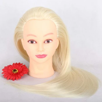 CAMMITEVER Professional Synthetic Hair Hairdresser Training Head Manikin Cosmetology Doll with Head Table Clamp Stand Blonde
CAMMITEVER Professional Synthetic Hair Hairdresser Training Head Manikin Cosmetology Doll with Head Table Clamp Stand Blonde